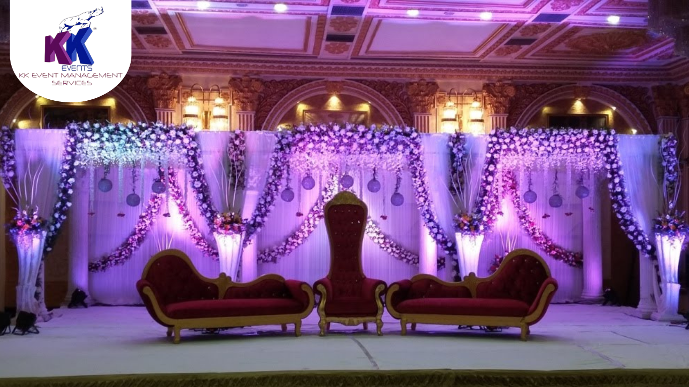 Transform Your Wedding with Elegant Reception Stage Décor
